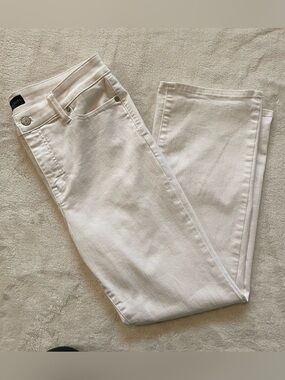 Talbots Barely Boot White Jeans size 10P